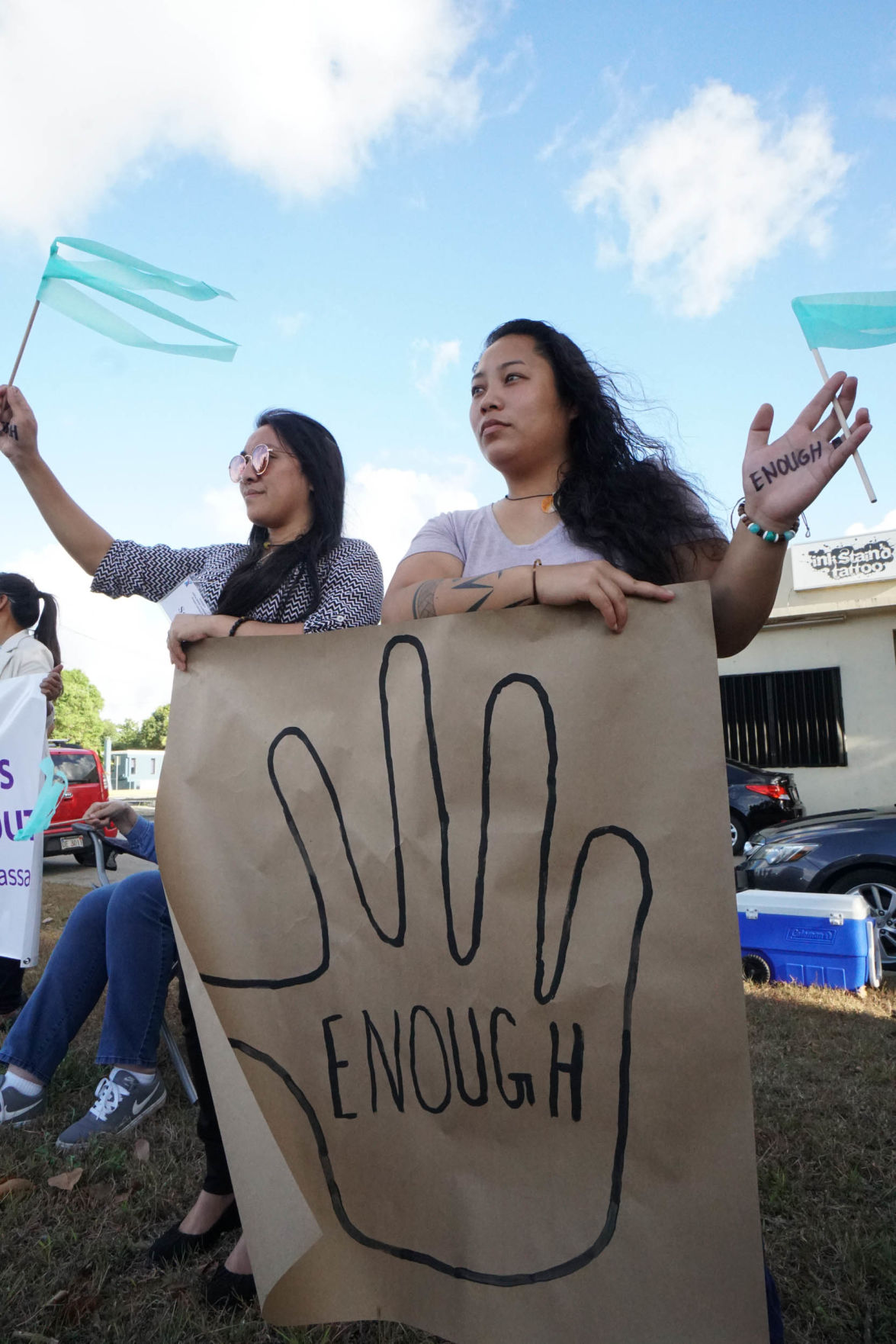 Guam in Photos 2019 - April - Walkout against sex assaults draws hundreds